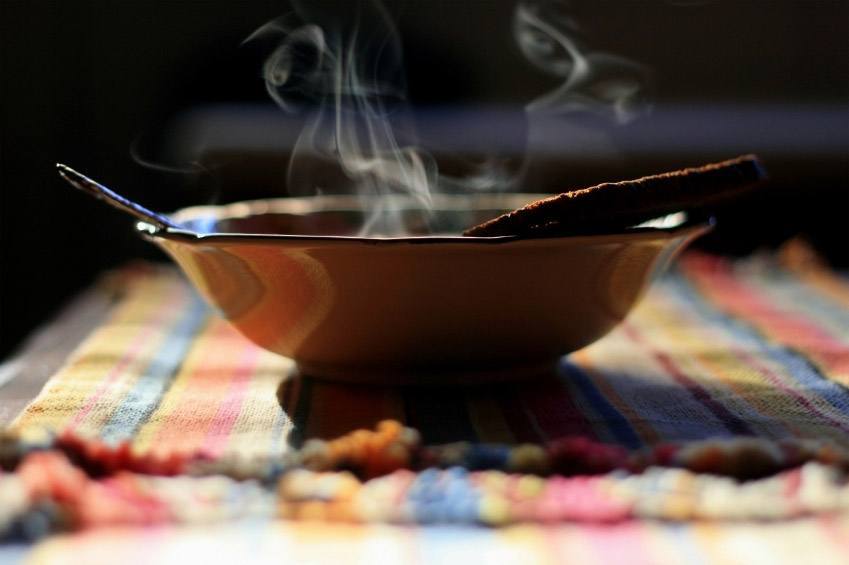 Steaming Bowl of Soup