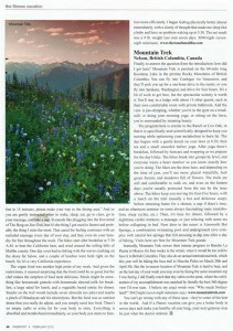 Paul's review of Mountain Trek. 