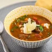 Minestrone with Grass-Fed Beef